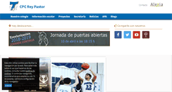Desktop Screenshot of colegioreypastor.es